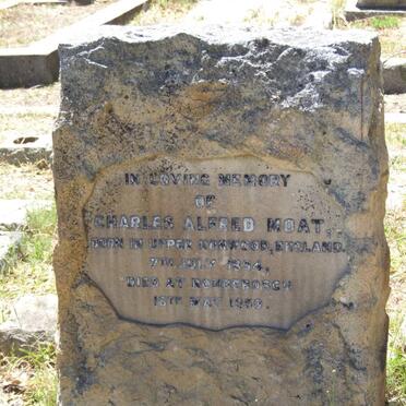 MOAT Charles Alfred 1894-1950