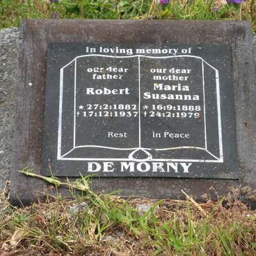 MORNY Robert, de 1882-1937 & Maria Susanna 1888-1979