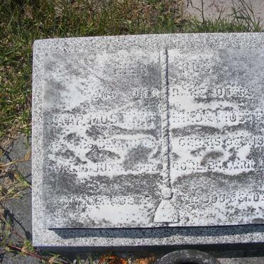 MOSTERT Jaap 1874-1962 & Hilda 1875-1963