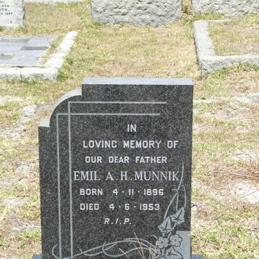 MUNNIK Emil A.H. 1896-1953