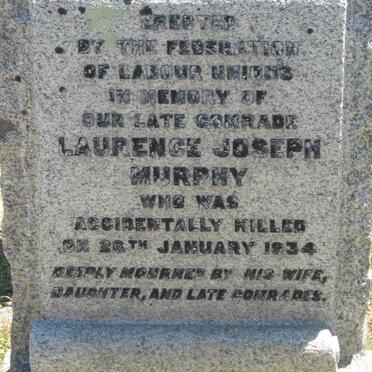 MURPHY Laurence Joseph -1934