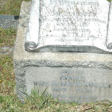 MURRAY David -1930 &amp; Annie 1872-1954