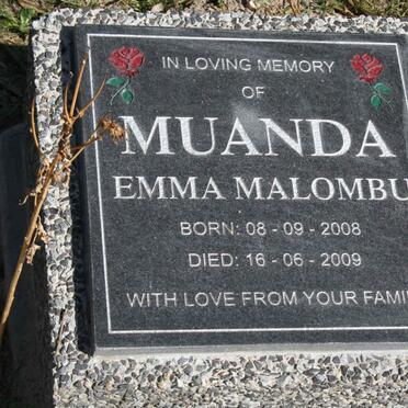 MUANDA Emma Malombu 2008-2009