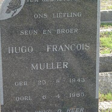 MULLER Hugo Francois 1943-1965