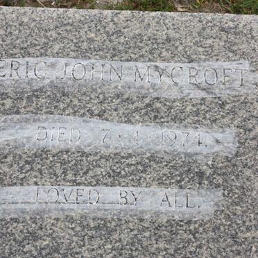 MYCROFT Eric John  -1974