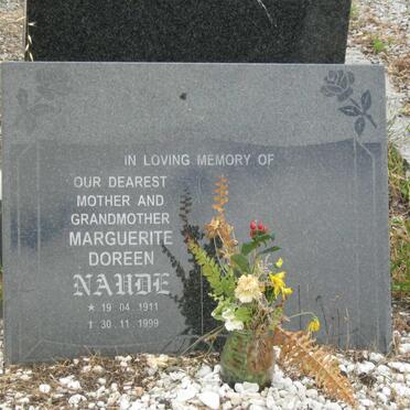 NAUDE Marguerite Doreen 1911-1999