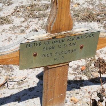 NIEKERK Pieter Solomon, van 1938-2009