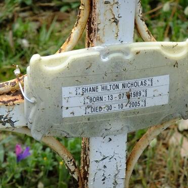 NICHOLAS Shane Hilton 1989-2005