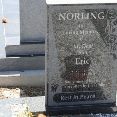 NORLING Eric 1939-2004