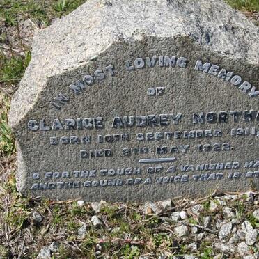 NORTHAM Clarice  Audrey 1911-1922