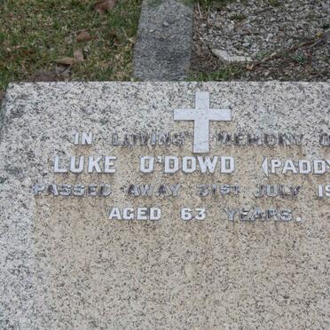 O'DOWD Luke -1960