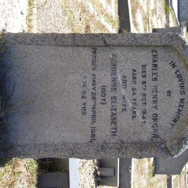 ORGAN Charles Henry -1949 &amp; Adrienne Elizabeth -1961