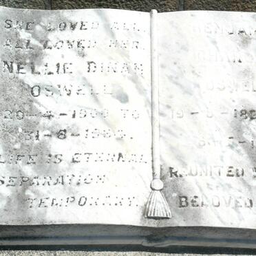 OSWELL Benjamin Charles 1898-1988 &amp; Nellie Dinah 1900-1964