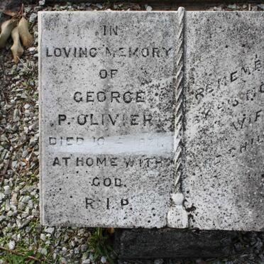 OLIVIER George P. -1921