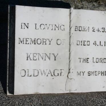OLDWAGE Kenny 1953-1958