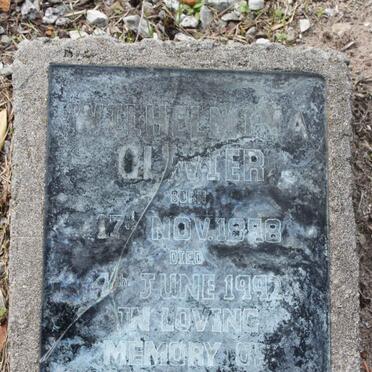 OLIVIER Wilhelmina 1898-1992