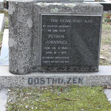 OOSTHUIZEN Petrus Johannes1949-1971