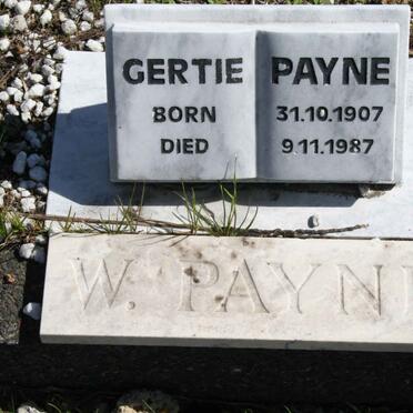 PAYNE Gerty 1907-1987