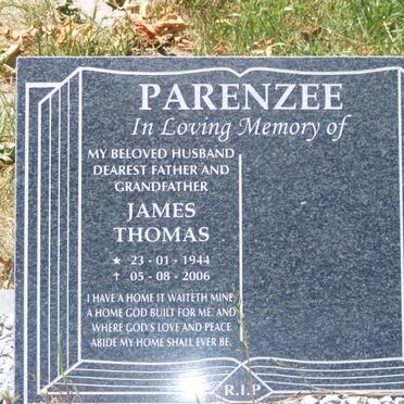 PARENZEE James Thomas 1944-2006