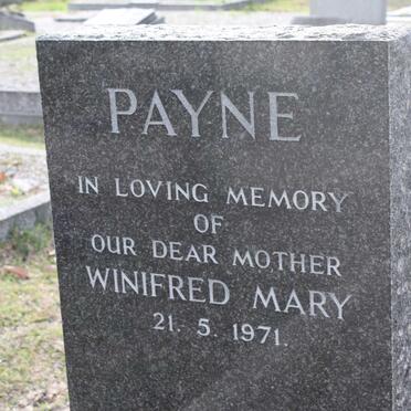 PAYNE Winifred Mary -1971