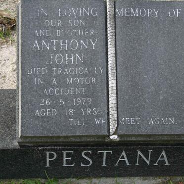 PESTANA  Anthony John -1979