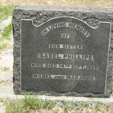 PHILLIPS Isabel -1959