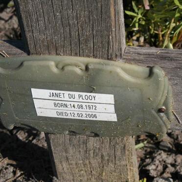 PLOOY Janet, du 1972-2006 