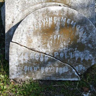 POLLOCK Jessie -1921