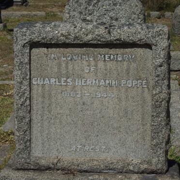 POPPE Charles Hermann 1883-1944