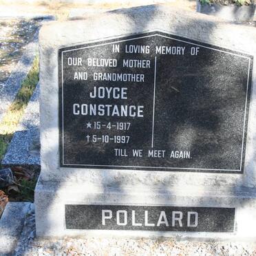 POLLARD Joyce Constance 1917-1997