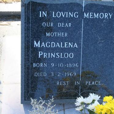PRINSLOO Magdalena 1896-1967