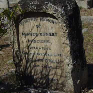 PRECIOUS Alfred Ernest 1874-1941 &amp; Ida Jane TRILL 1869-19?9