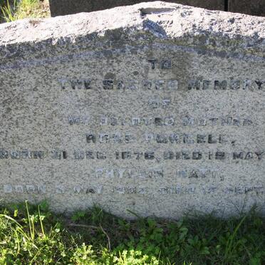 PURCELL Rose 1876-1959 :: HATT Phyllis 1903-1976