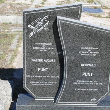 PUNT Walter August -1958 :: PUNT Reginald 1928-1965
