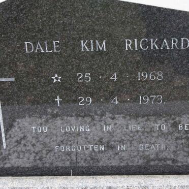 RICKARD Dale Kim 1968-1973