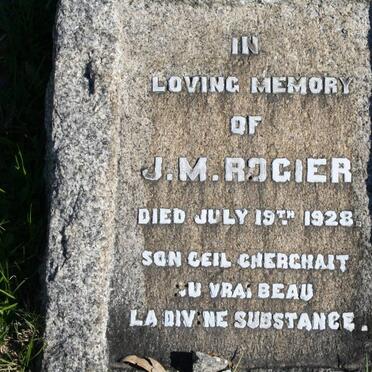ROGIER J.M. -1928