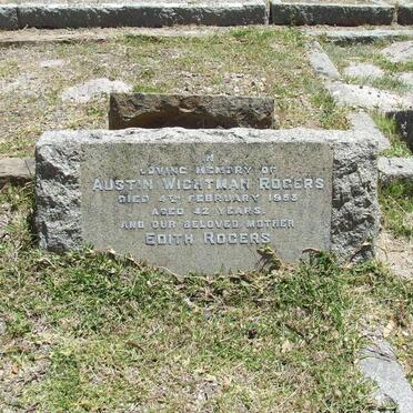 ROGERS Austin Wightman -1953 &amp; Edith