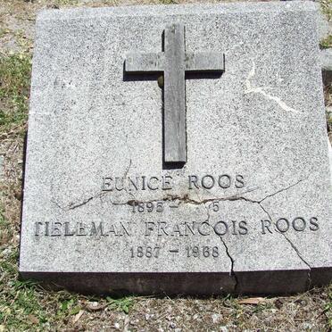 ROOS Tieleman Francois 1887-1968 &amp; Eunice 1895-19?5