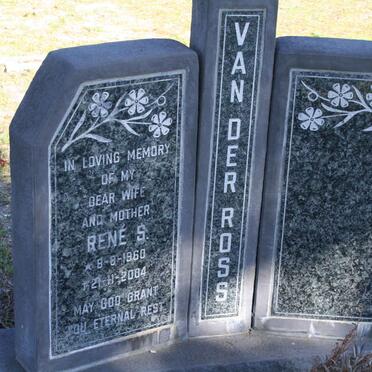 ROSS René S., van der 1960-2004