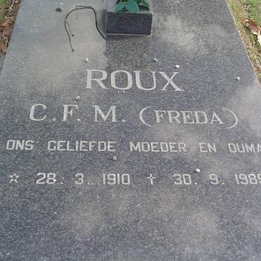 ROUX C.F.M. 1910-1989