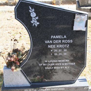 ROSS Pamela, van der nee KROTZ 1968-2006