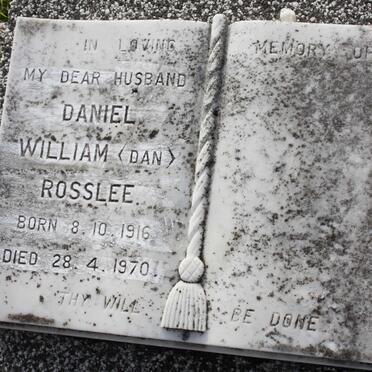 ROSSLEE Daniel William 1916-1970