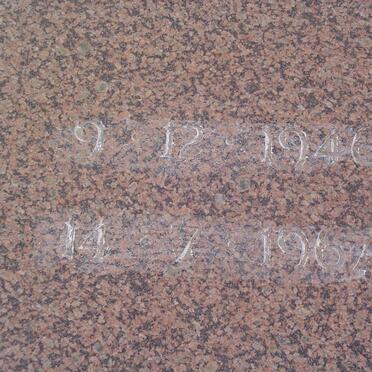 ROOYEN Eugene Henri, van 1946-1967