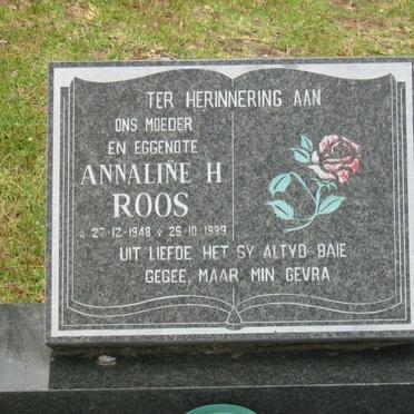 ROOS Annaline H. 1948-1999