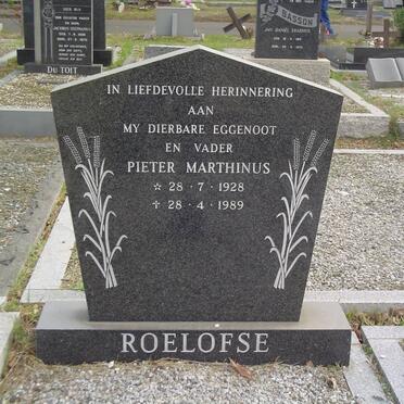 ROELOFSE Pieter Marthinus 1928-1989