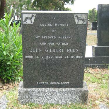 ROOS John Gilbert 1922-1969