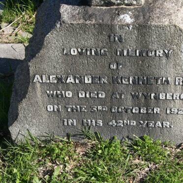 REID Alexander Kenneth -1922