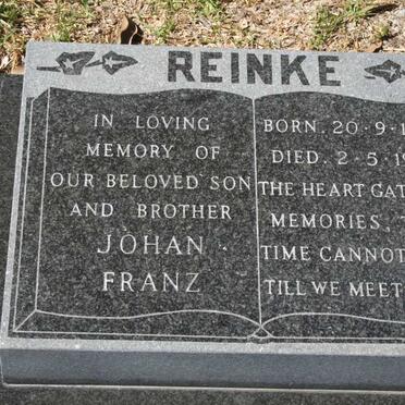 REINKE Johan Franz 1958-1990