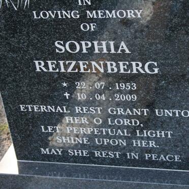 REIZENBERG Sophia 1953-2009