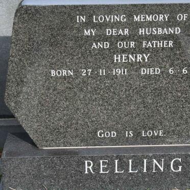 RELLING Henry 1911-1981